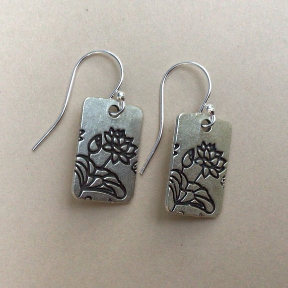 Sterling Silver Sundance Charm Earrings - Picture 6 of 8